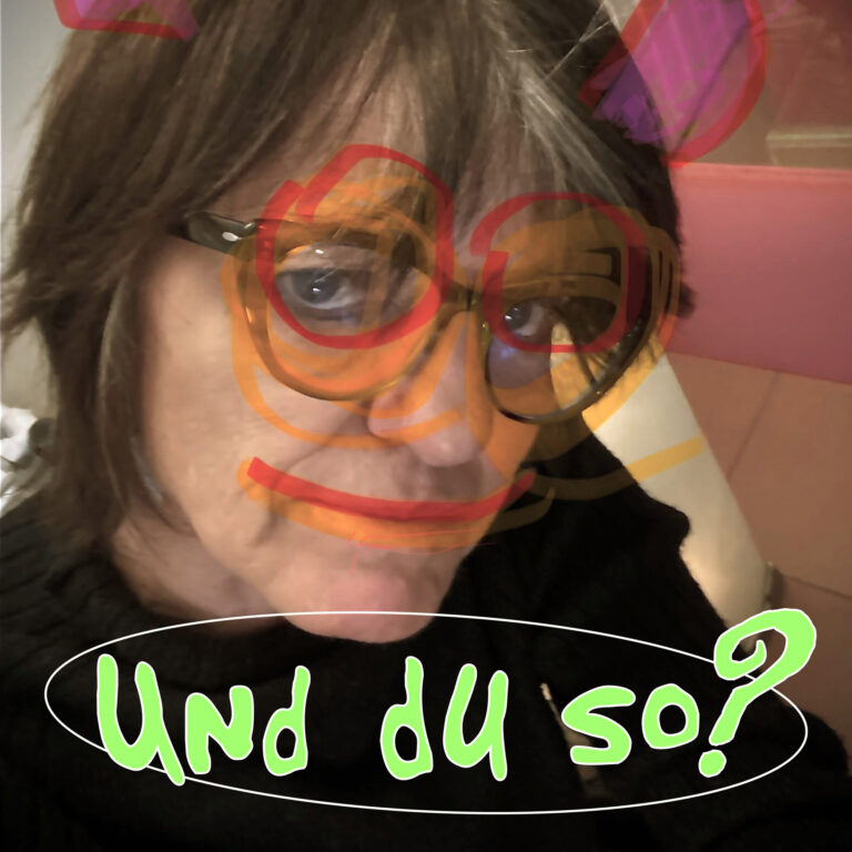 Fotografisches Selbstportrait der Künstlerin Sibylle Wagner