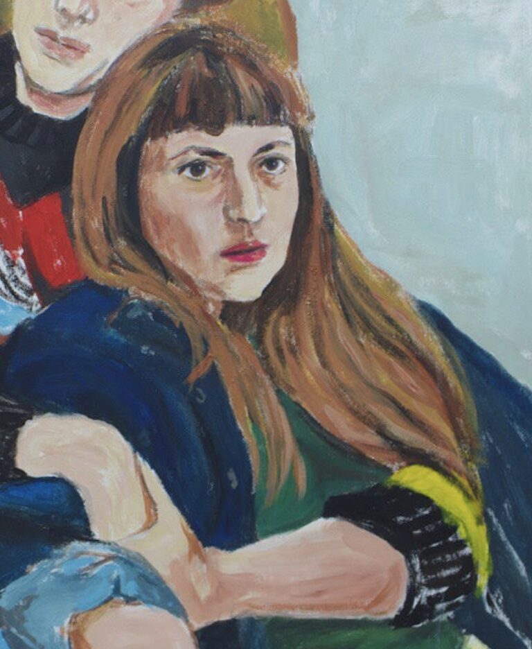 Das Bild zeigt ein Portrait der Autorin Alicja Schindler