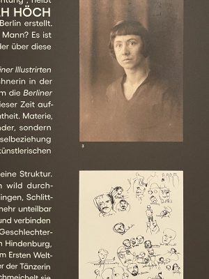 Ausstellungsbesuch Potrait Hannah Höch